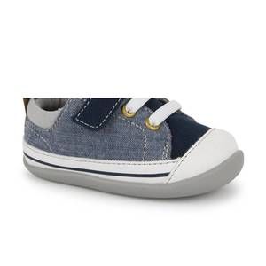 NEW SEE KAI RUN infant boy's stevie ii sneaker in blue denim